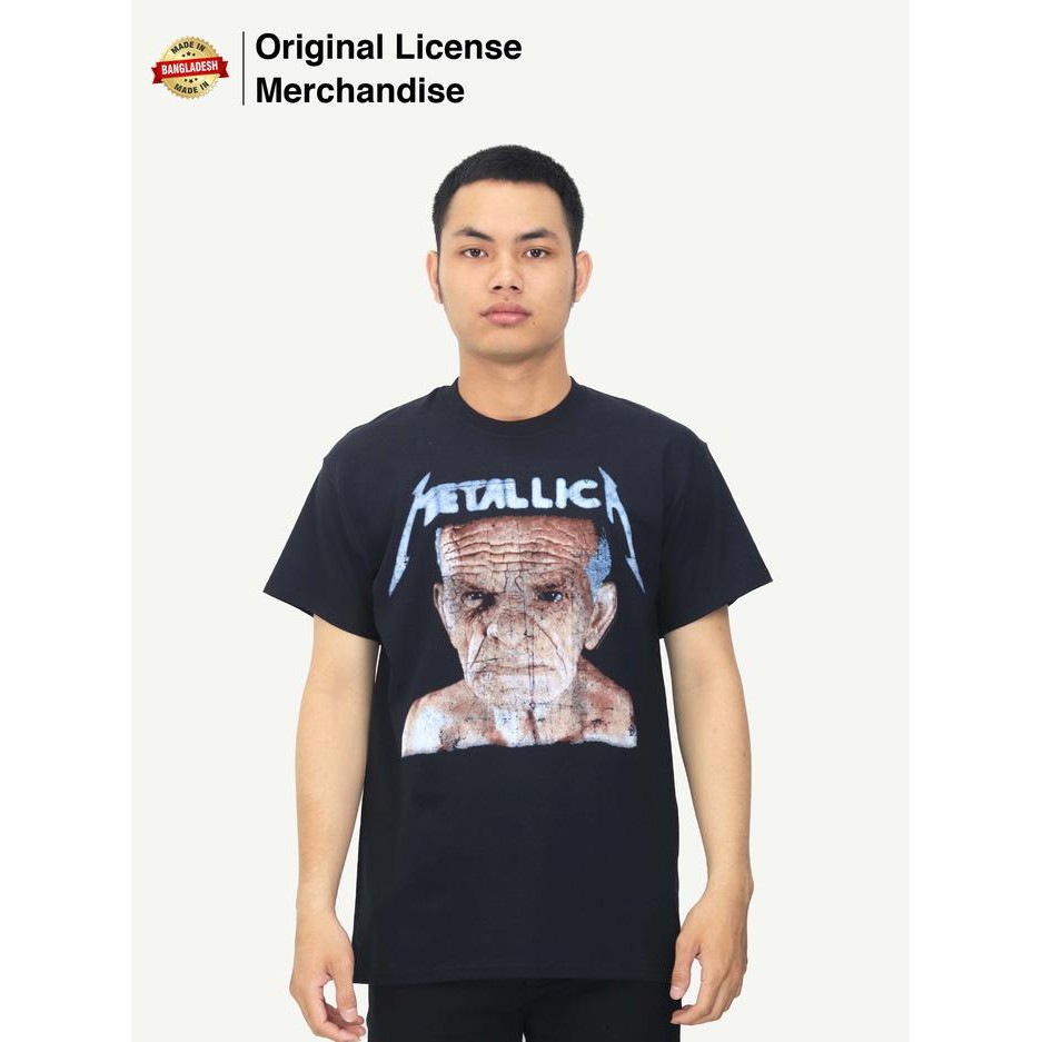 Kaos Baju Tshirt Pria Cowok Musik Rock METALLICA Original US Neverland new