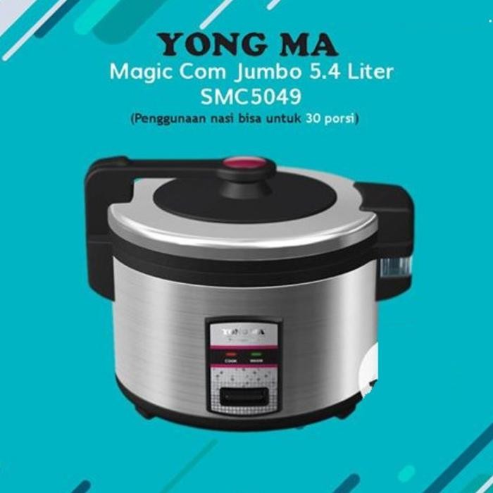 YONG MA : RICE COOKER / MAGIC COM JUMBO 5,4 LT YONGMA SMC 5049