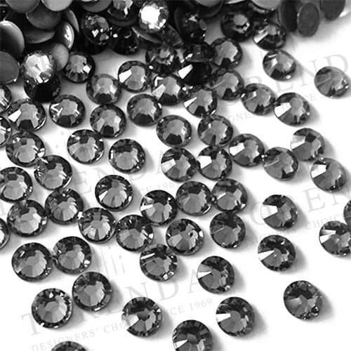 Torenda Payet Kristal Tempel Hotfix Mote Gosok Hitam (Black Diamond) / Gross best seller