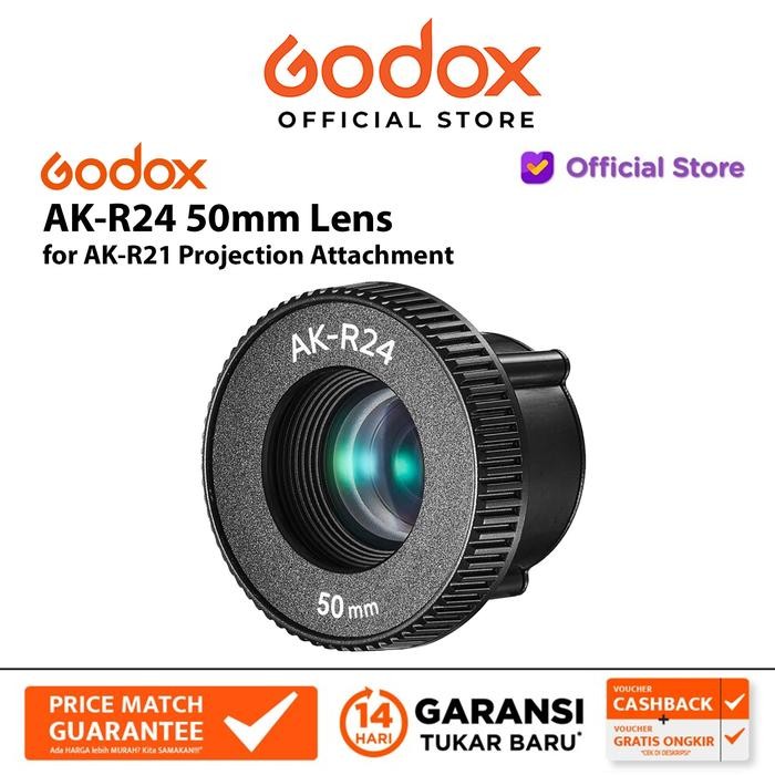 Godox AK-R24 50mm Lens for AK-R21 Projection Attachment
