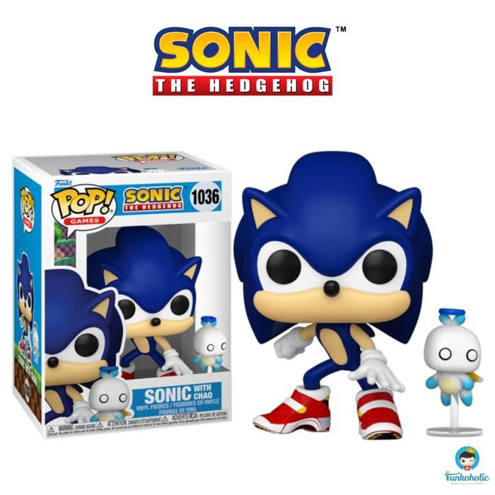 Funko POP Games Sonic the Hedgehog - Sonic with Chao #1036