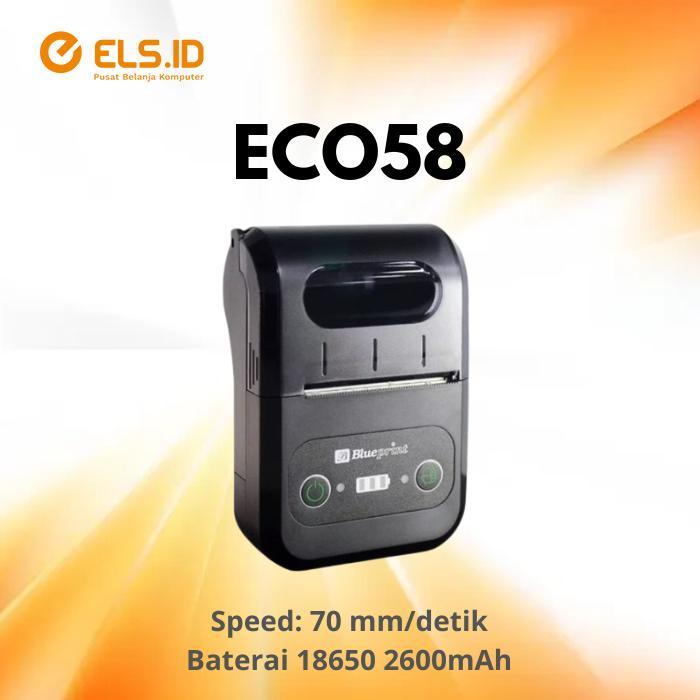 Blueprint ECO58 Portable Printer Thermal Mini Bluetooth