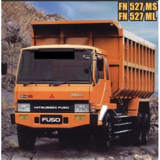 Emblem Logo Ps220 Fuso Mitsubishi Original Asli Ktb Fuso 100% Genuine Parts