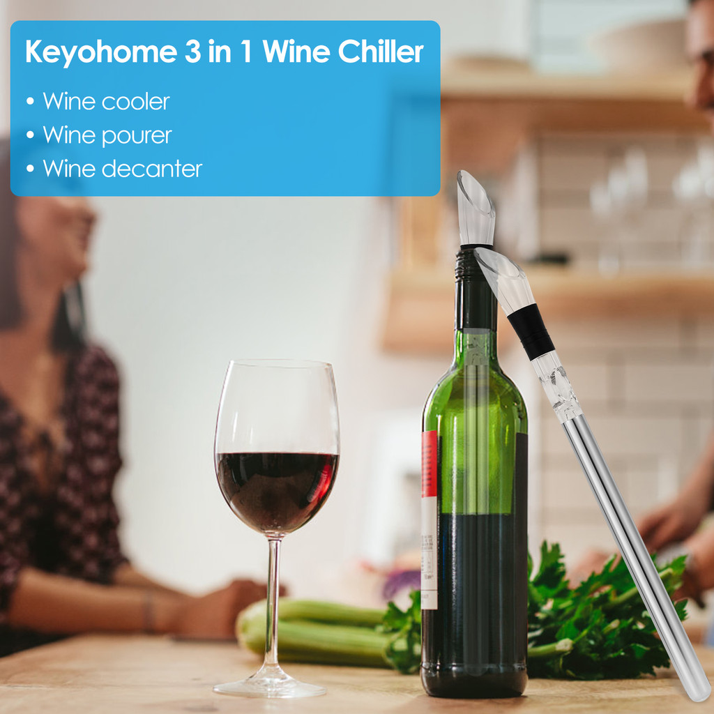 Stainless steel wine bottle cooler ice cream bottle stopper wine bottle ice cream cooler suitable