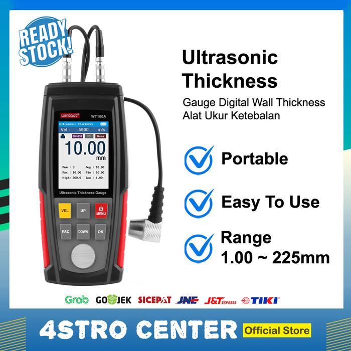 Ultrasonic Thickness Gauge Digital Wall Thickness alat Ukur Ketebalan