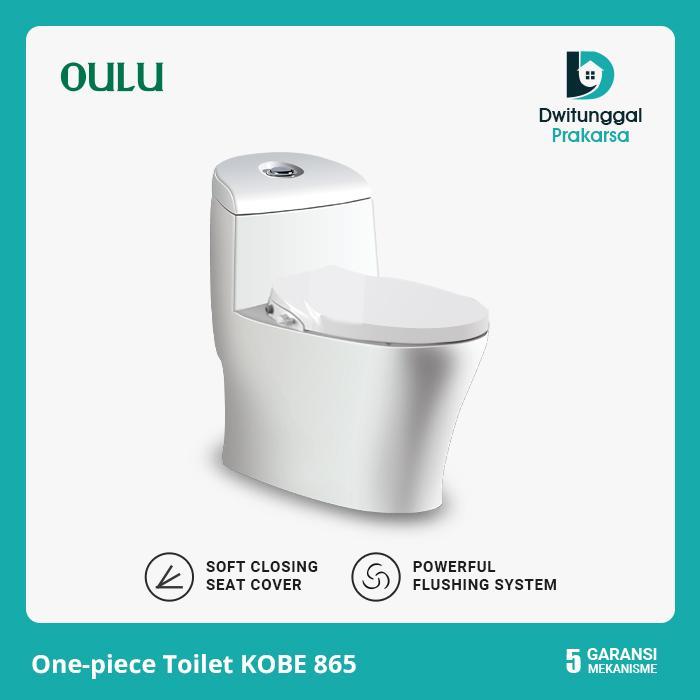 Toilet / closet / kloset duduk Oulu Kobe 865 Green Washer