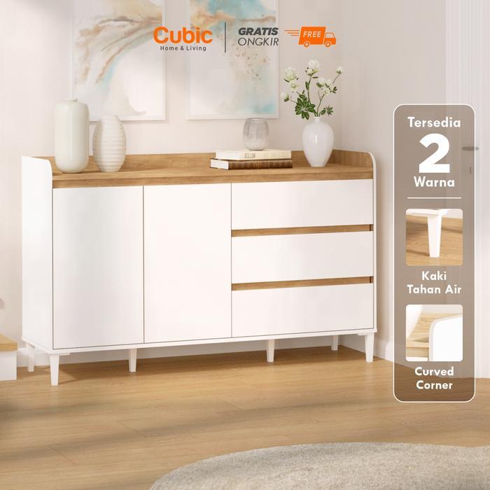 Cubic Sideboard Minimalis / Bufet / Lemari Kabinet / LIVINA SB 150