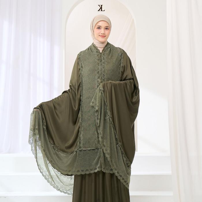 Kallia Label Luma Prayer Robe By Kallia Mukena Mahar Packaging With Box #Gratisongkir