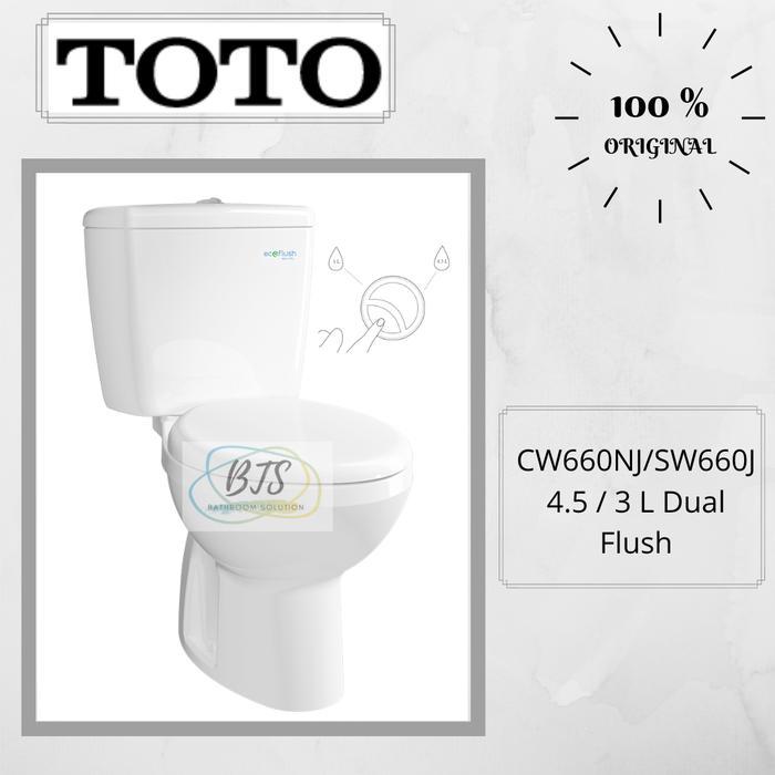 Kloset/Closet TOTO CW660NJ/SW660J/CW660 NJ/CW 660 NJ/CW 660NJ/CW660 NJ