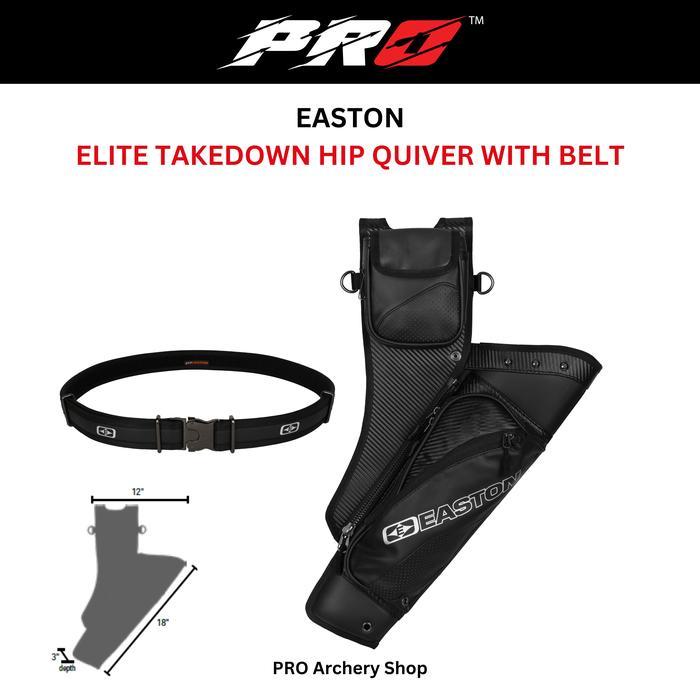 Easton Quiver Elite Takedown Hip / Front Quiver / Quiver Hadap Depan/ Tas Pinggang Anak Panah /