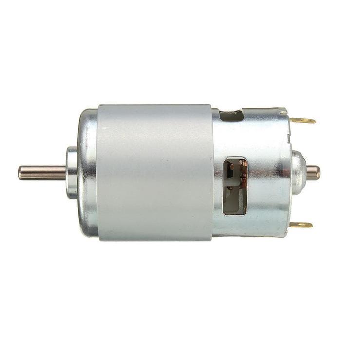 PAKET Dinamo 775 DC Torque Magnet Motor dan Bracket