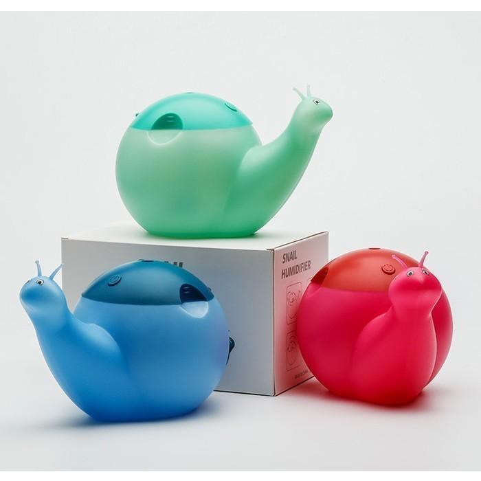 Lovely Snail Shape Ultrasonic Humidifier Aromatherapy Essential Oil Di