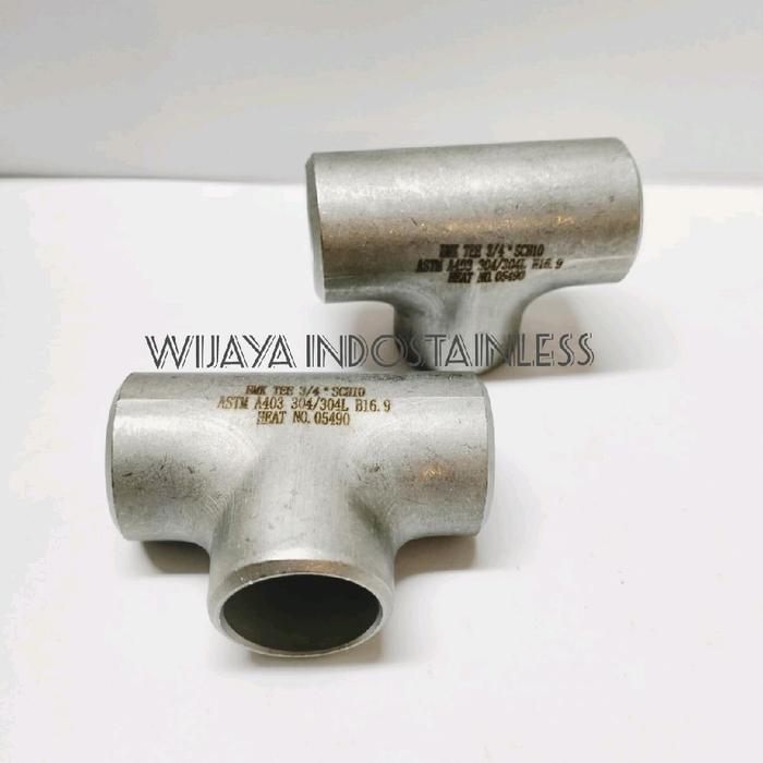 Tee Las Sch10 Stainless Ss 304 3" Inch Ss304 Sch 10