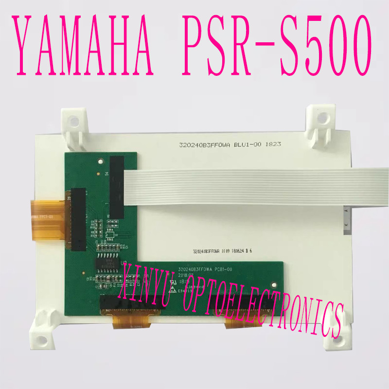 LCD display module suitable for Yamaha PSR-S500 S550 PSR-S650 PSR-S670 DGX520 DGX620 YPG625 DGX630