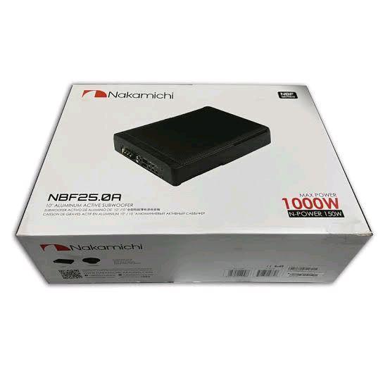Subwoofer Kolong Aktif 10 Inch Nakamichi NBF25.0A / Subwoofer Mobil