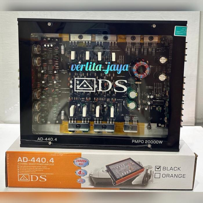 Audio Maker Electronic - Power Mobil Audiobose ADS AB-440.4 4 Channel Model Baru - Car