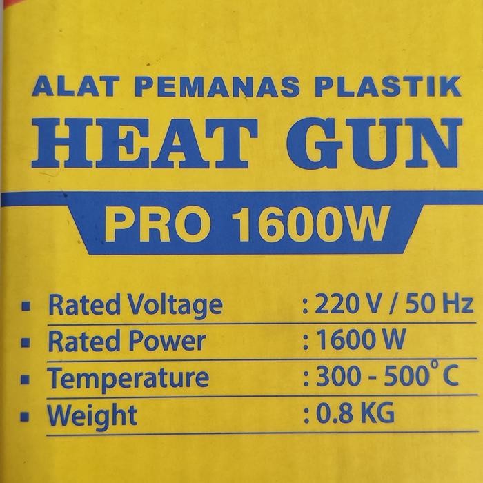 Mesin Pemanas Plastik Heat Hot Gun H&L (TERBAIK) (TERBARU) (TERMURAH)