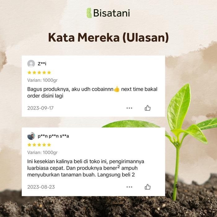 

Promo Soilnut Booster Pupuk Asam Humat Ekstrak Kalium Silika Untuk Penyubur Dan Penggembur Tanah