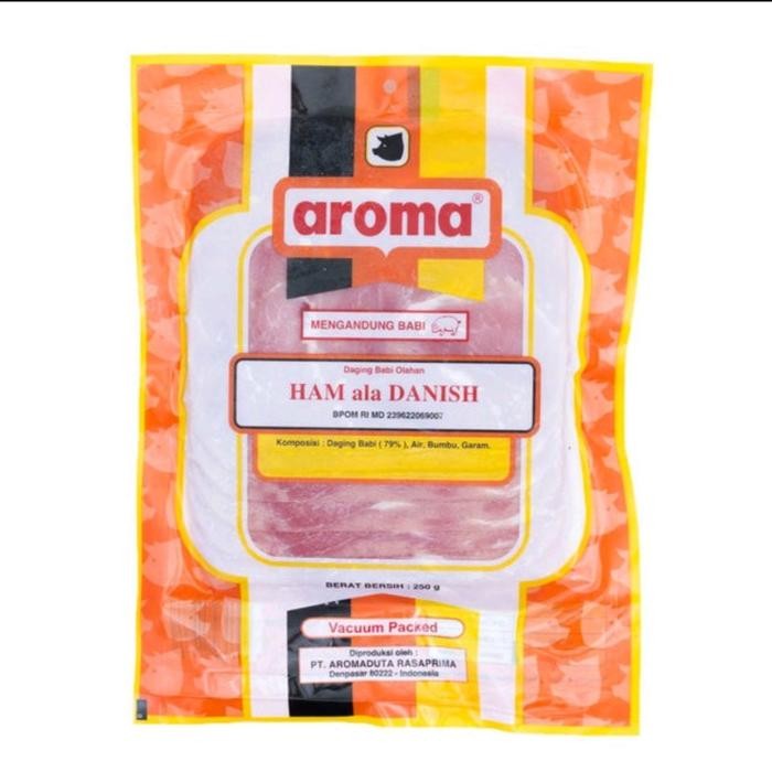 

ASLI AROMA DANISH HAM 250 GRAM READY STOCK