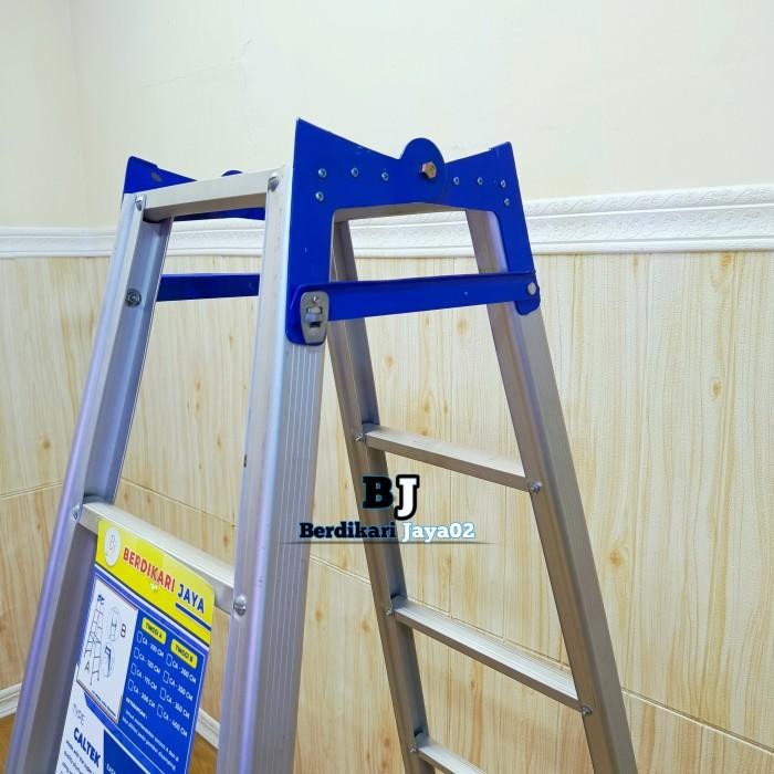 Tangga Lipat 1.5 Meter Alumunium // Tangga Murah 2Fungsi