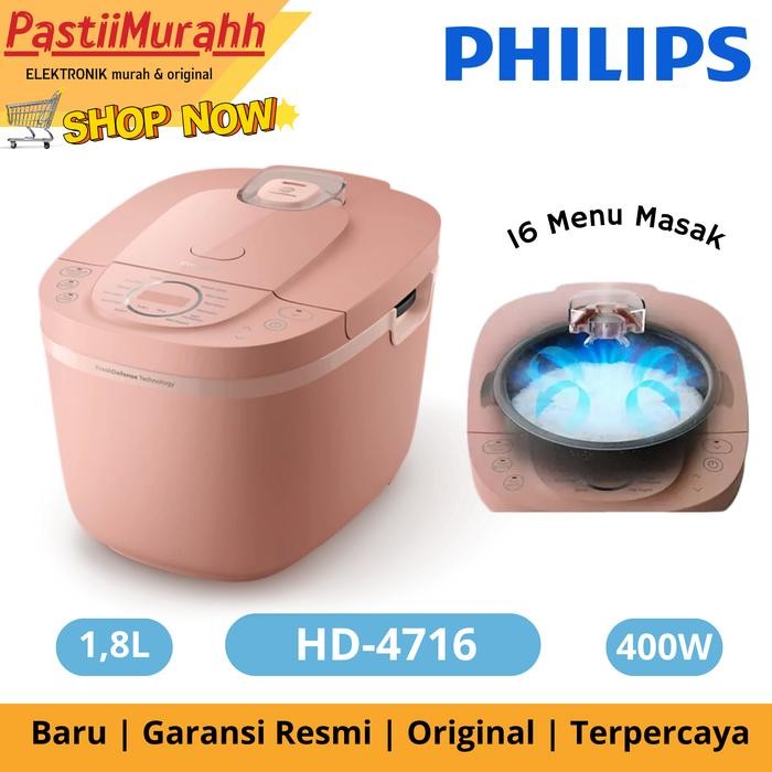 Magic Com Philips Digital Hd-4716 Kapasitas 1,8L Magic Com Philips Digital 3000 Series Fresh Defense