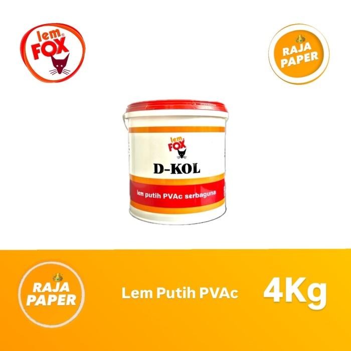 

LEM FOX D - KOL LEM PUTIH PVAC SERBAGUNA 4 KG BY FOX. LEM PVAC LEM PUTIH FOX LEM D - KOL LEM PUTIH D