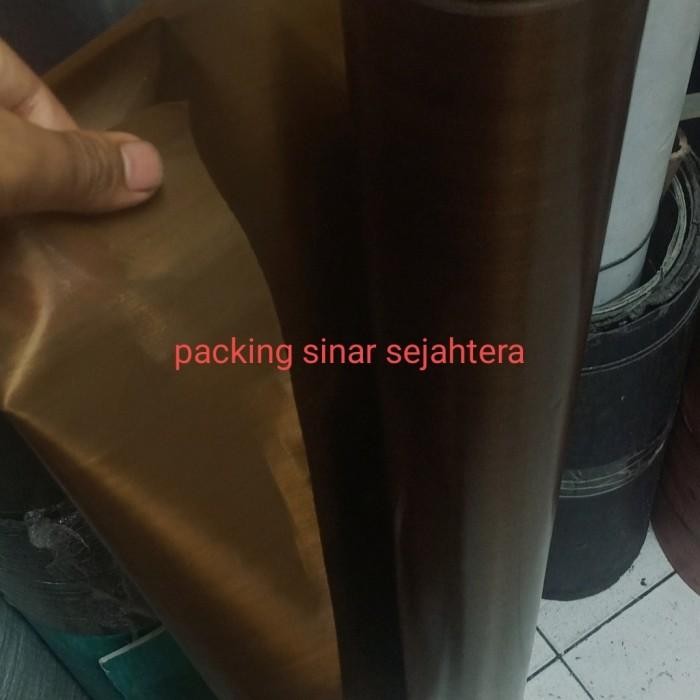 PTFE Glass Cloth kain teflon 0.08 mm