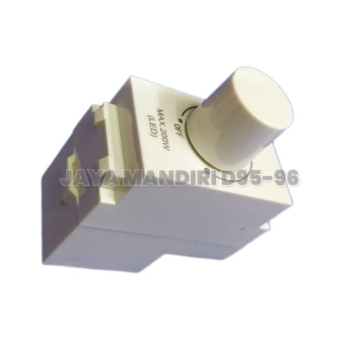 SAKLAR DIMMER LED 220V 220VOLT DIMMER LAMPU PEREDUP