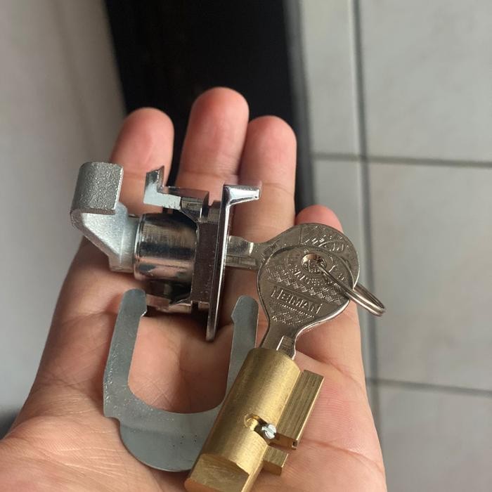 kunci stang set vespa super 66 original neiman baru