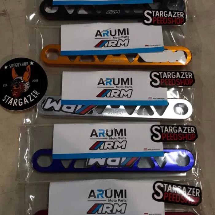 BREKET BRAKET BAWAH KNALPOT ARUMI ARM AEROX OLD NEW NMAX NEW LEXI