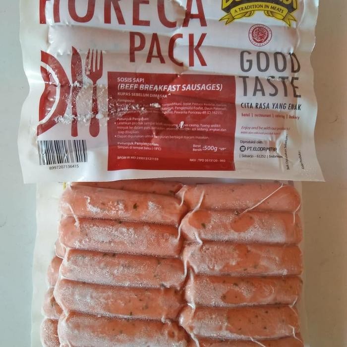 

Pilihan- Bernardi Horeca Beef Breakfast Sausage Vp 500Gr Sosis Sapi
