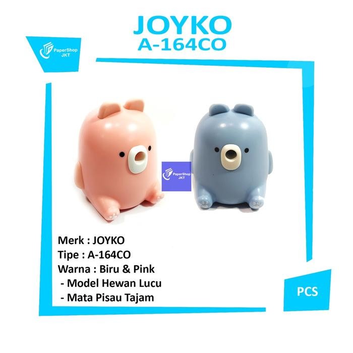 

JOYKO Rautan Pensil A-164CO Motif Hewan Lucu - PCS