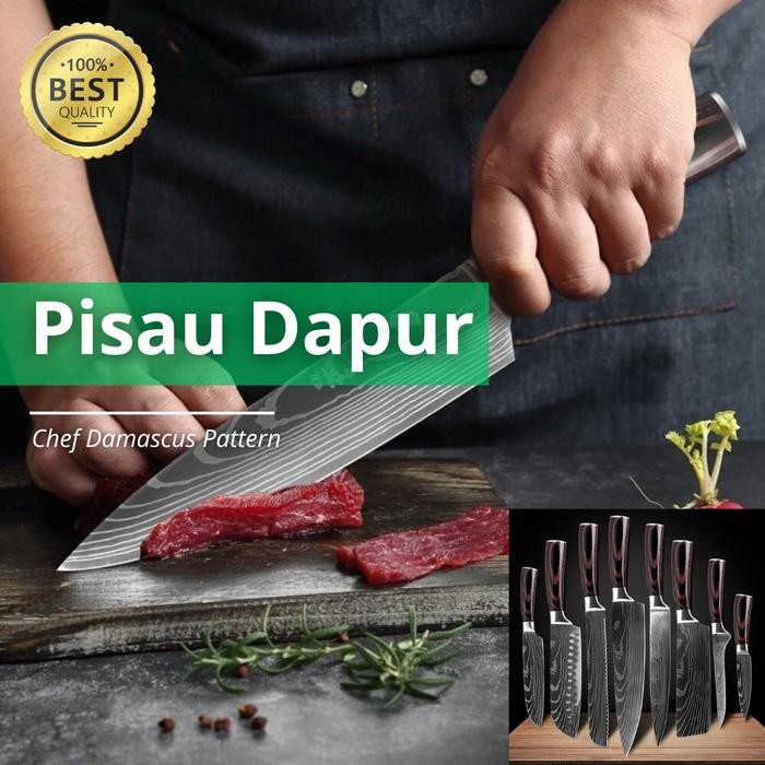 Sry - Pisau Dapur Jepang Super Tajam Chef Knife