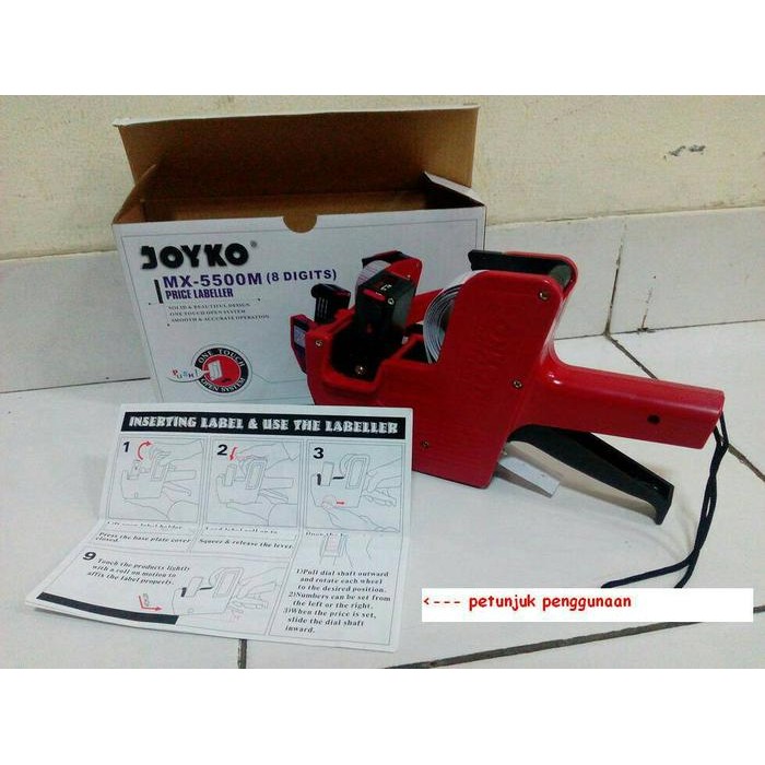 

ALAT CETAK LABEL HARGA MEREK / MERK BANDROL (PRICE LABELLER)