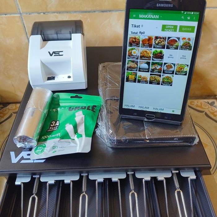 

PAKET KASIR ANDROID LENGKAP TAB SAMSUNG