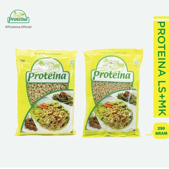 

Pilihan- Proteina Ls + Proteina Mk [Bundle 2Pcs] / Protein Nabati / Daging Nabati