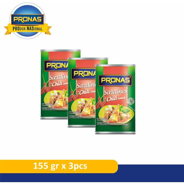 

Pilihan- Pronas Sarden Saus Pedas 155 G Bundling 3 Pcs