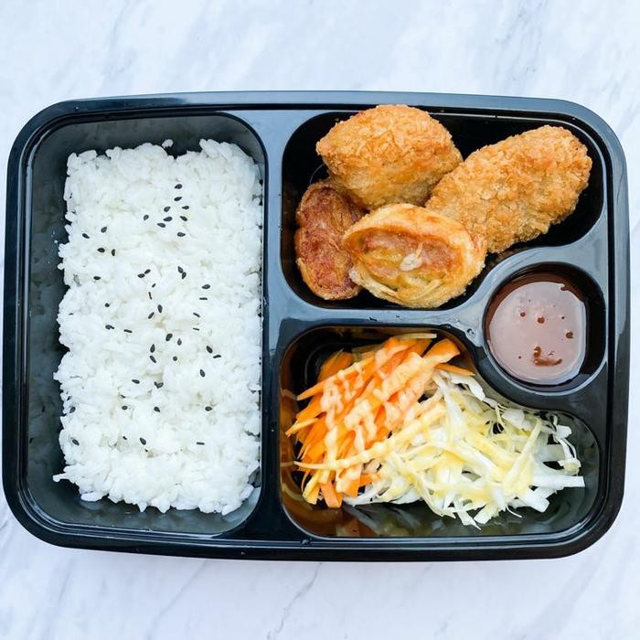 Pilihan- Nasi Bento Nasi Box Bento Hemat Rice Box Paket Nasi