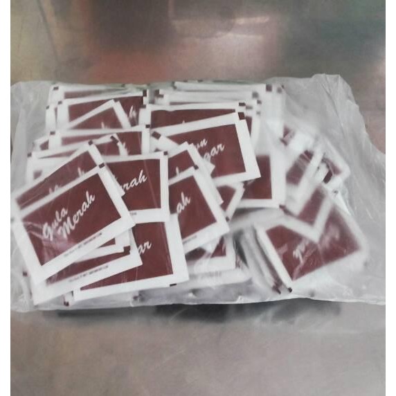Pilihan- Brown Sugar Sachet / Gula Merah / Gula Sachet