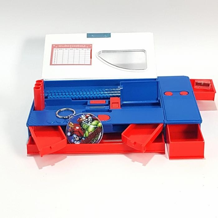 

TEMPAT PENSIL JUMBO AVENGERS+PENSIL KUKI