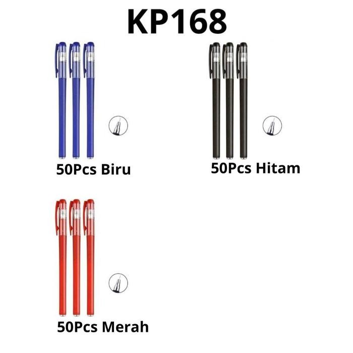 

KP168 - GEL PEN PULPEN GEL TABUNG JARUM PENUH 3 WARNA0.5MM50PCS