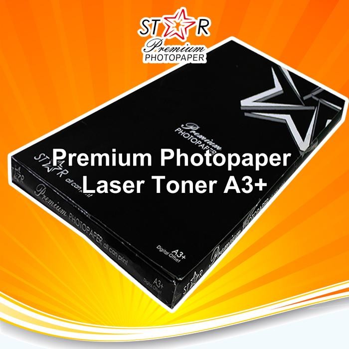 

STAR Professional Glossy Photopaper A3+ Kertas Photo Digital Print Laser - PACK