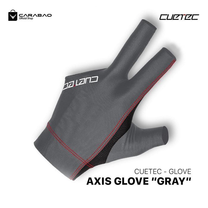 Cuetec Glove Axis Grey - Glove Billiard Premium