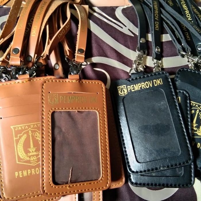 

BRG BARU gantungan id card pemprov DKI kalung id card pemprov DKI nametag holde