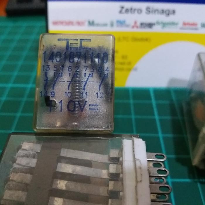 Tec Relay 1401871110 Coil 110Vdc 4Pdt 4No 4Nc Sale Ol