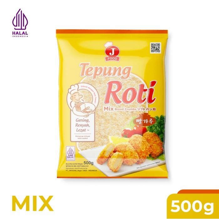 

Pilihan- J Food Tepung Roti Mix 500 Gr