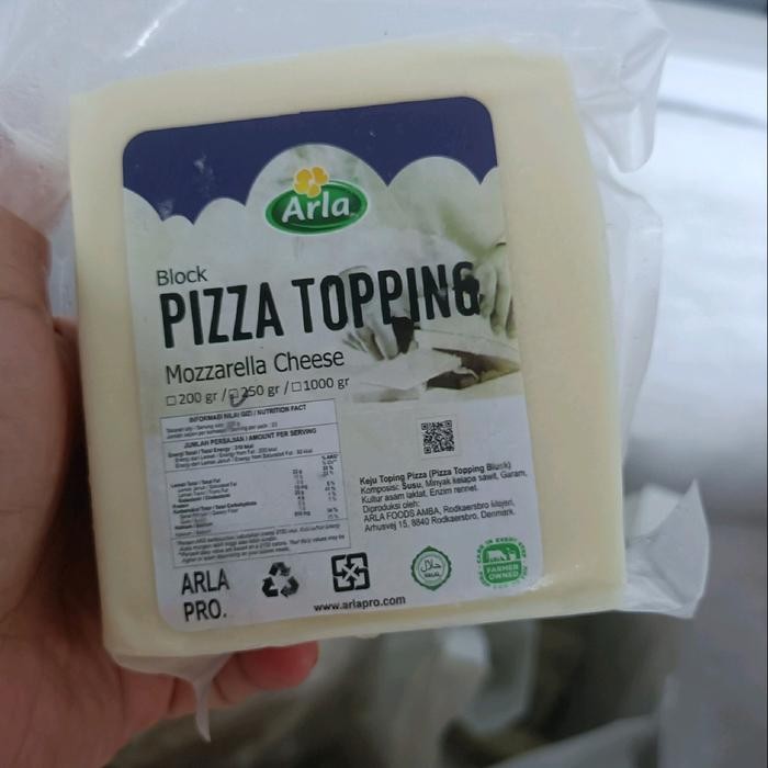 

Pilihan- Keju Mozzarella Arla 250Gr