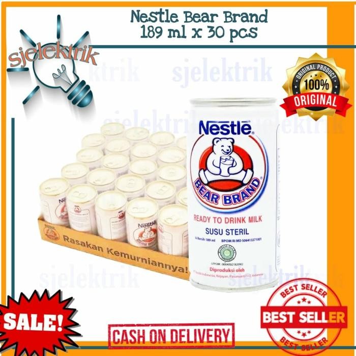 

Pilihan- Nestle Bear Brand 189 Ml X 30Pcs // 1 Karton - Cirebon