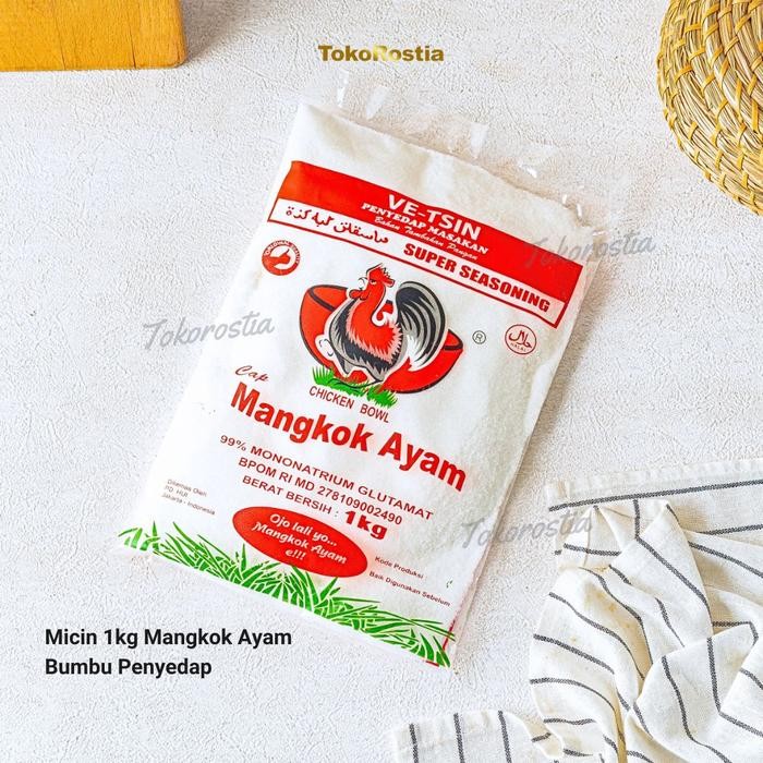 

Stok Baru Mangkok Ayam Micin Bumbu Penyedap 1KG
