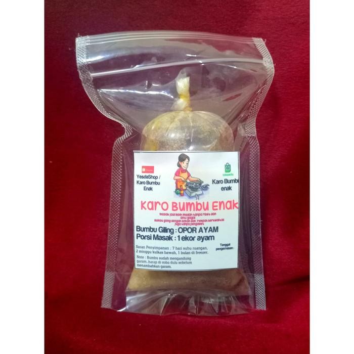 Stok Baru BUMBU HALUS OPOR AYAM PUTIH/KUNING/BUMBU GILING OPOR AYAM PUTIH/KUNING